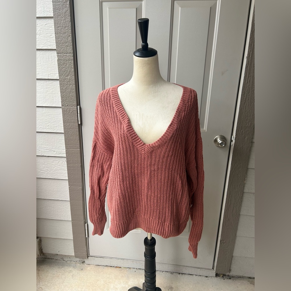 Pink Victorias Secret Oversized Chunky Sweater